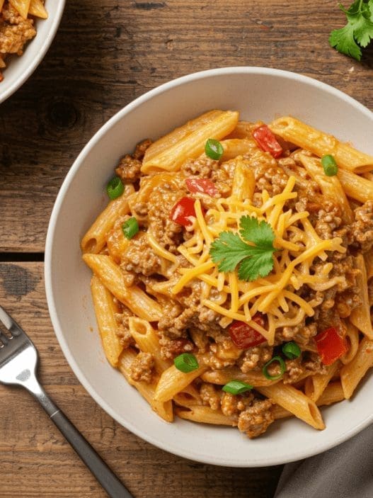 Creamy Taco Pasta