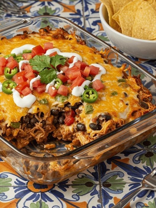 Mexican White Trash Casserole