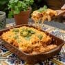 Chicken Casserole with Pickled Chili, Mozzarella & Pepper Jack