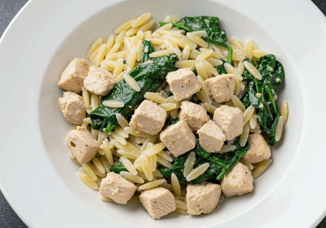 Tuscan Chicken Orzo