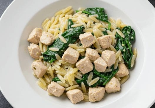 Tuscan Chicken Orzo