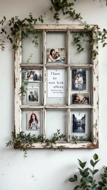  Dollar Tree Farmhouse DIY Ideas window