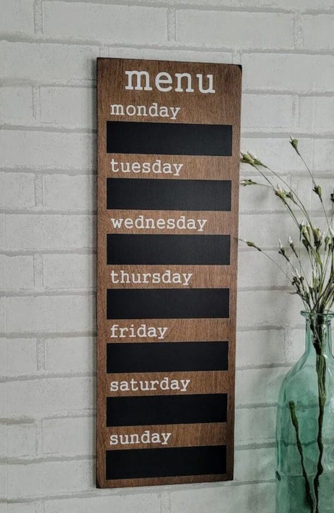 shiplap board in kitchen