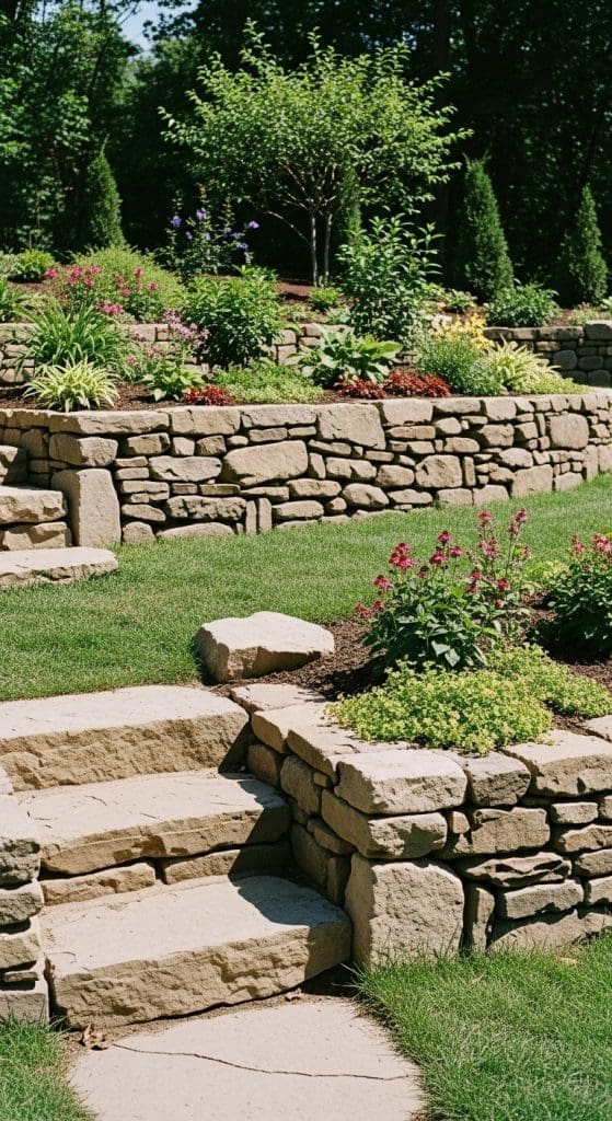 using natural stone