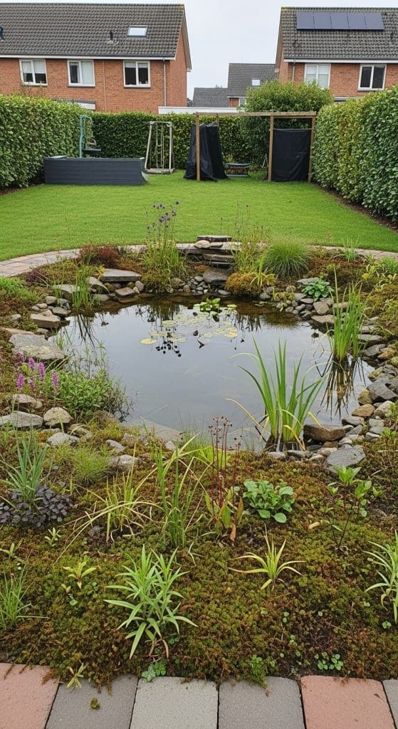 natural pond for small garden
