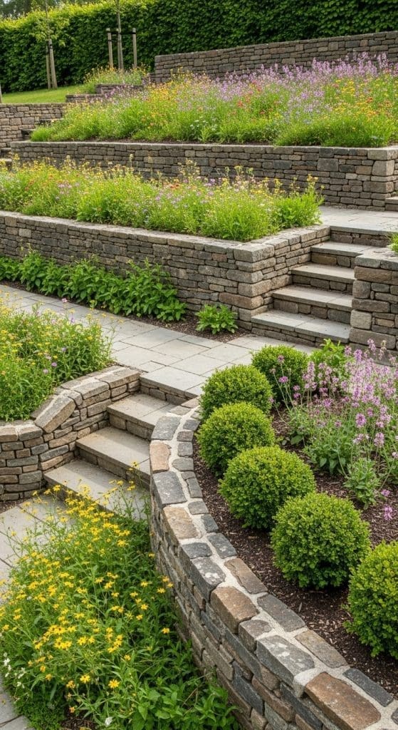 hardscape softscape Landscaping Retaining Walls