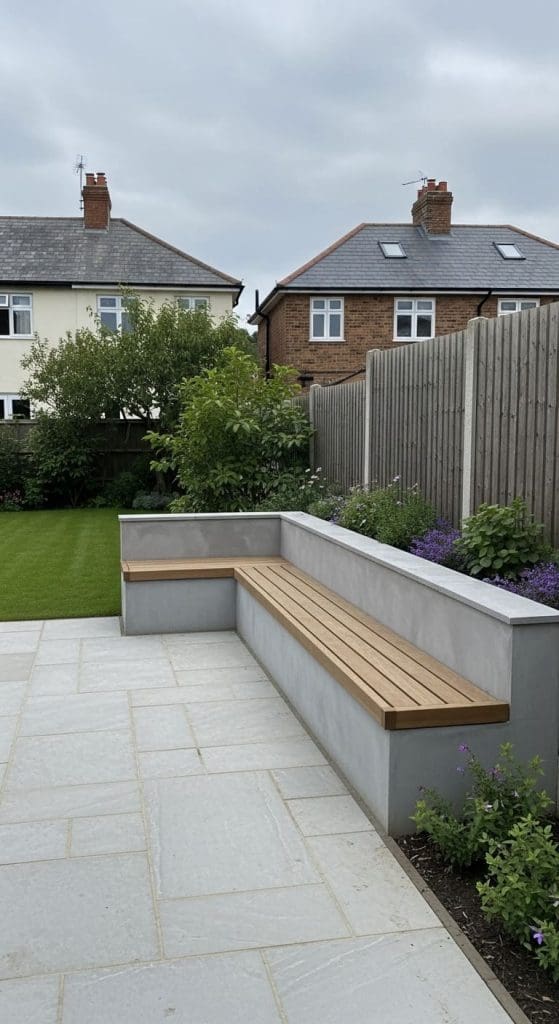 in built seating Backyard Patio Ideas