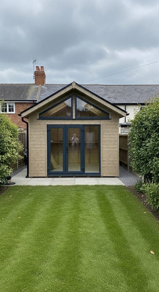 gabled roof cottage Garden Shed Ideas for artists