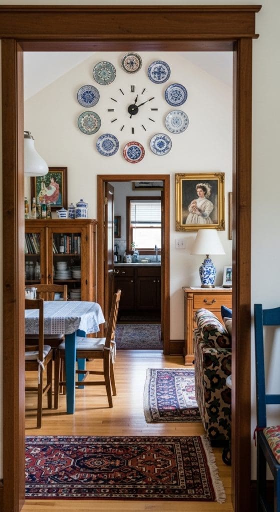 clock style plates