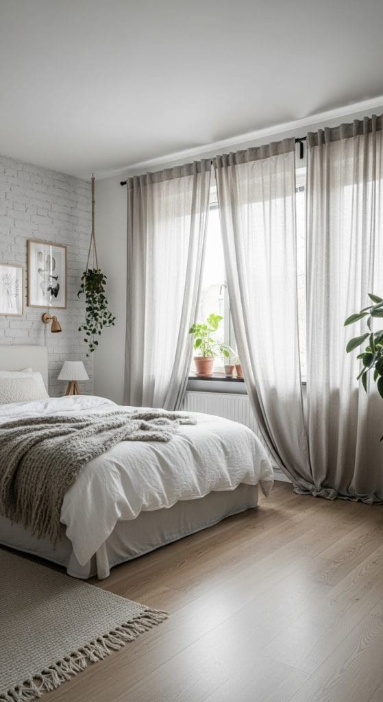 sheer curtains
