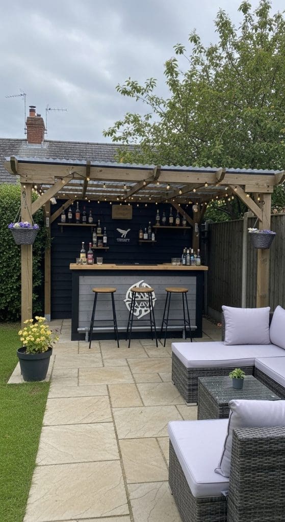 outdoor bar