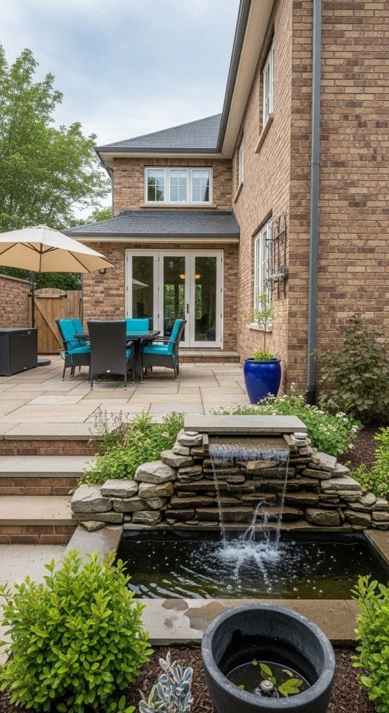 waterfall pond