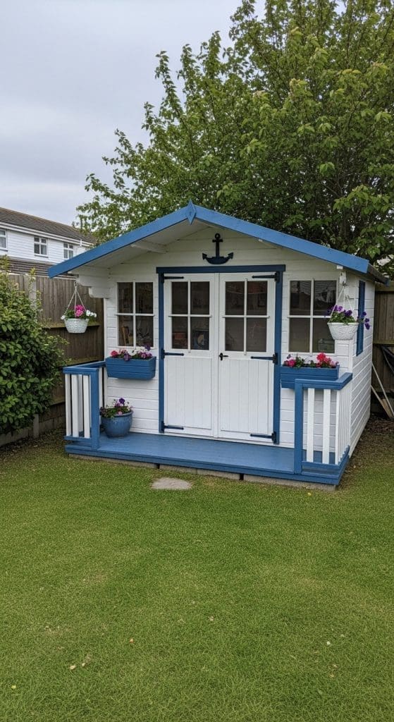 coastal Garden Shed Ideas