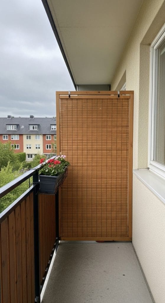 rolling privacy screen