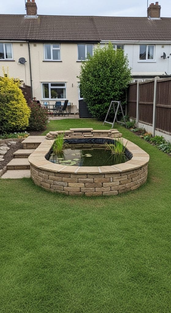 raised Pond Ideas for Small Gardens