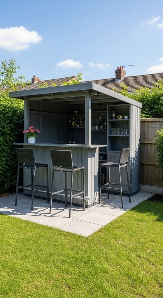 outdoor bar area Backyard Patio Ideas