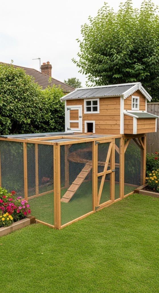raised Chicken Run Ideas