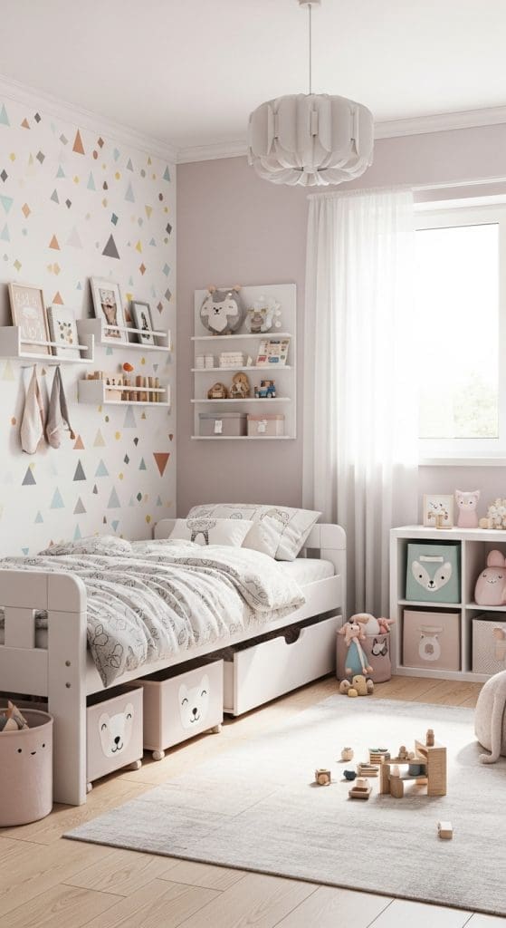 under bed storage boxes child's bedroom ideas