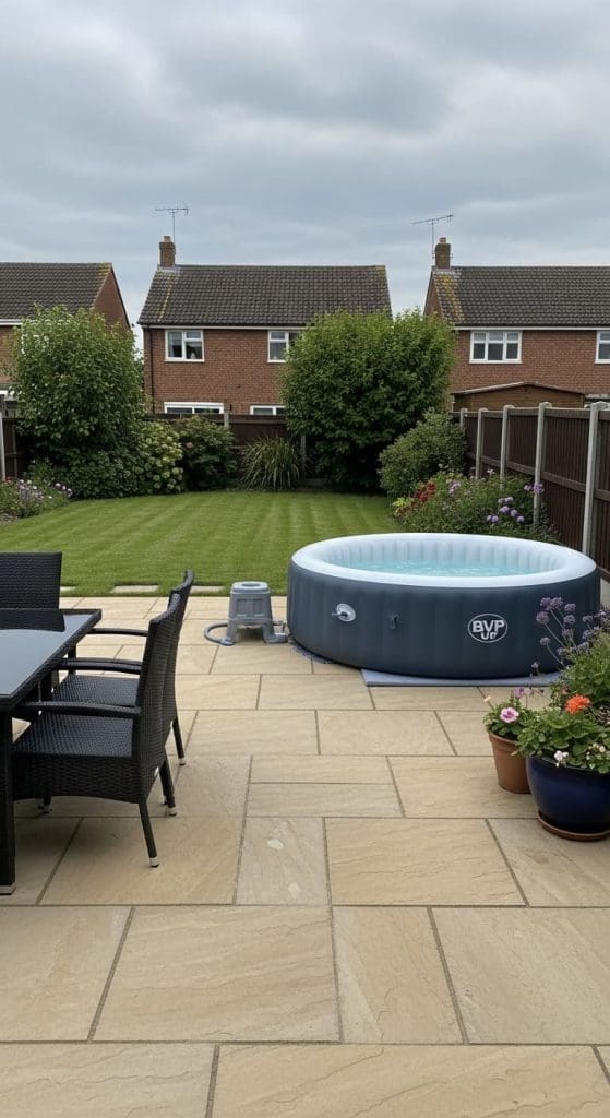 hot tub Backyard Patio Ideas