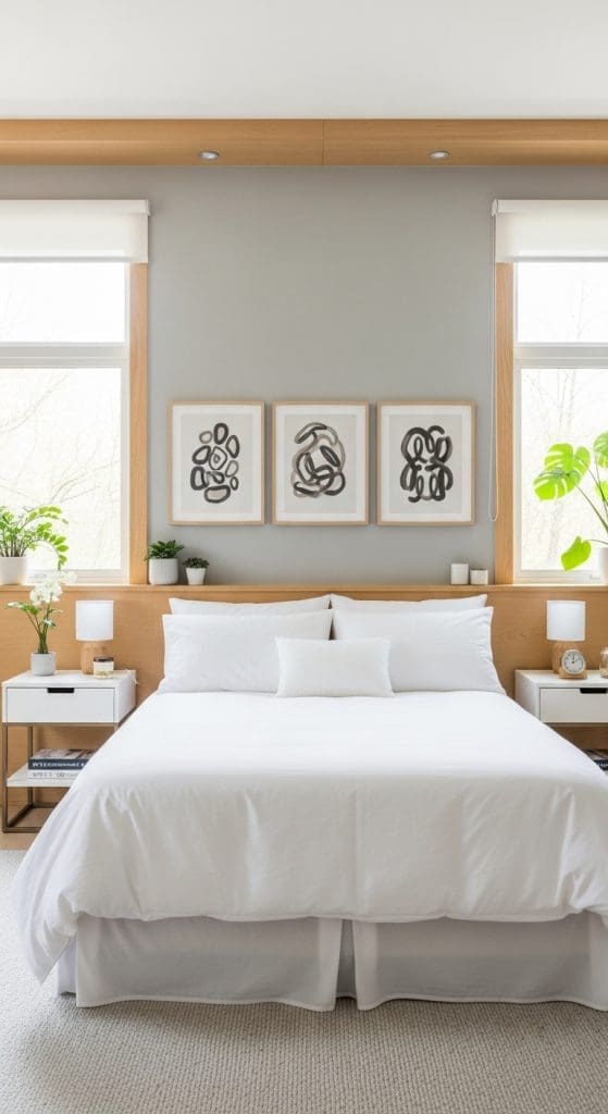 symmetry style bedroom