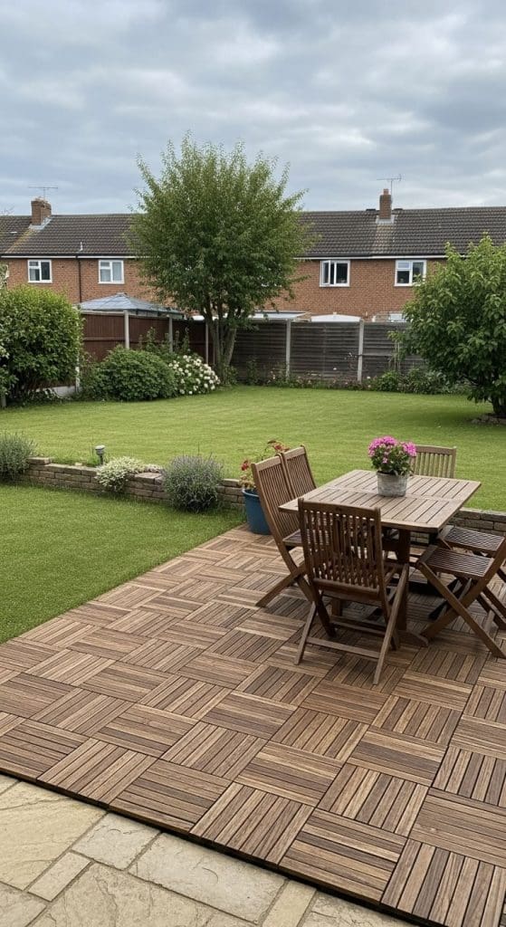 wooden decking Backyard Patio Ideas