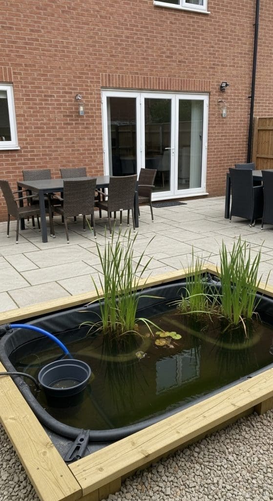 preformed pond
