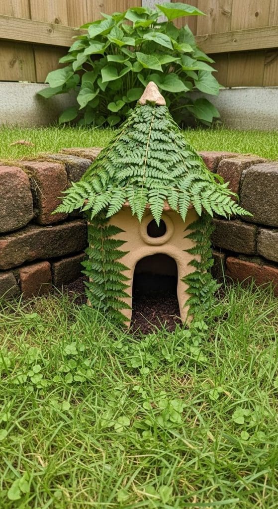 fern fairy house DIY ideas