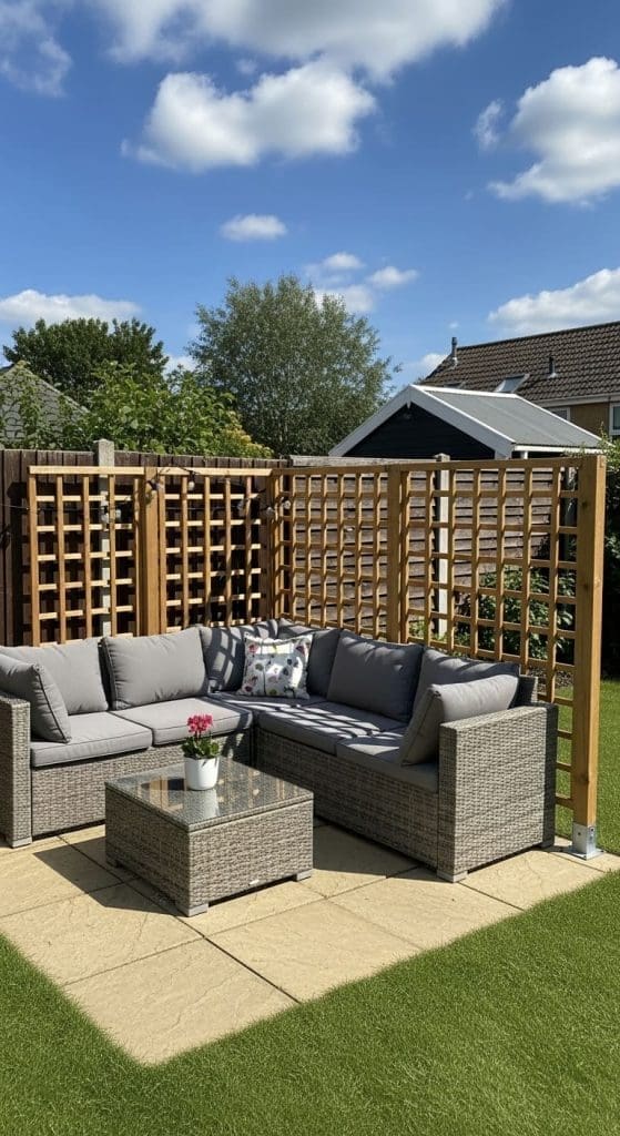 privacy seating Backyard Patio Ideas