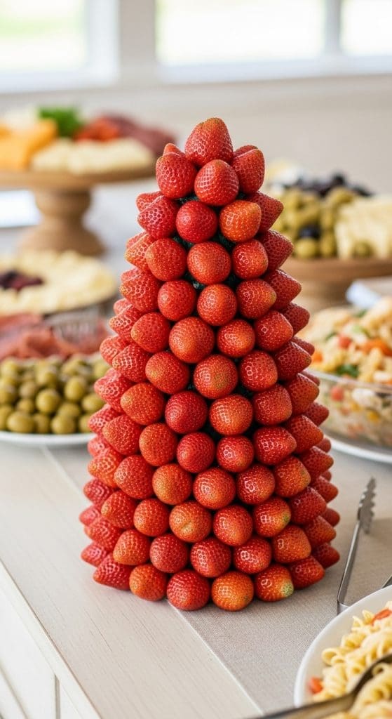 strawberry cone