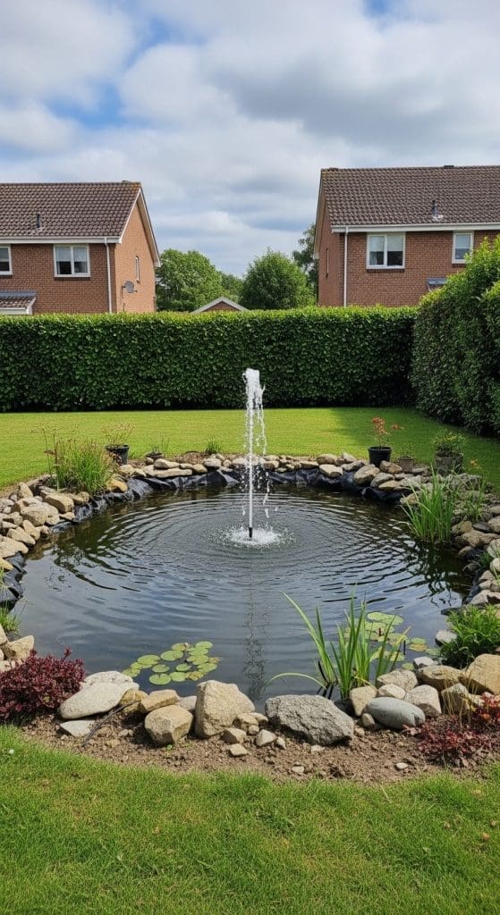 fountain Pond Ideas for Small Gardens