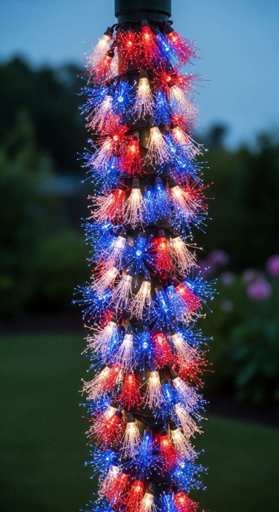 4th of July Decor string lights