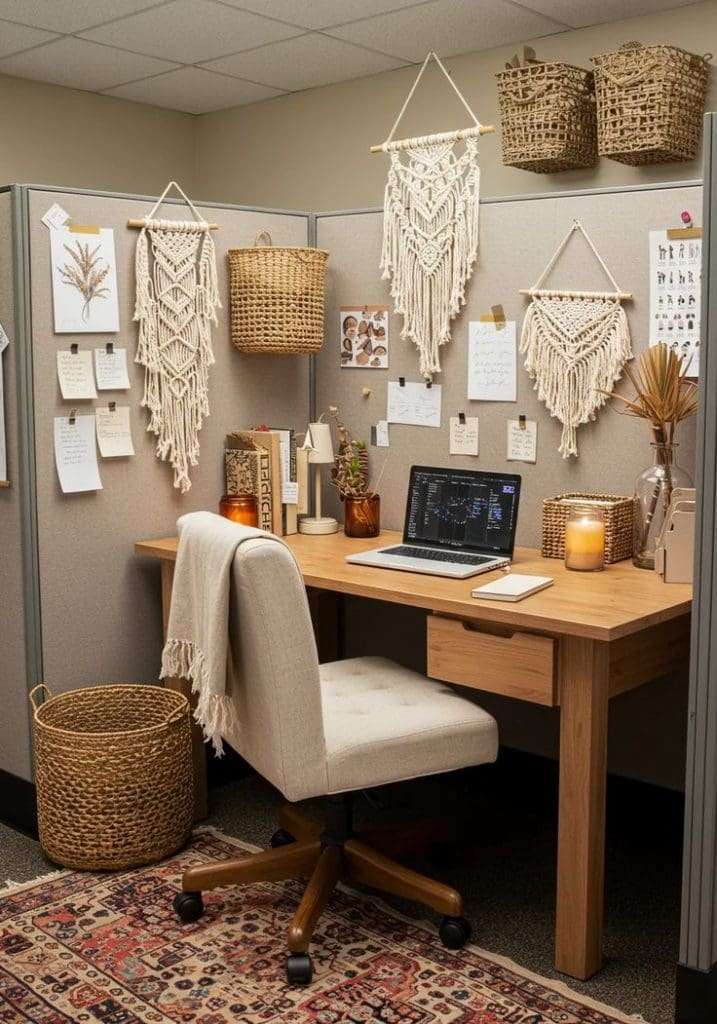 use a color scheme to decorate your office at work