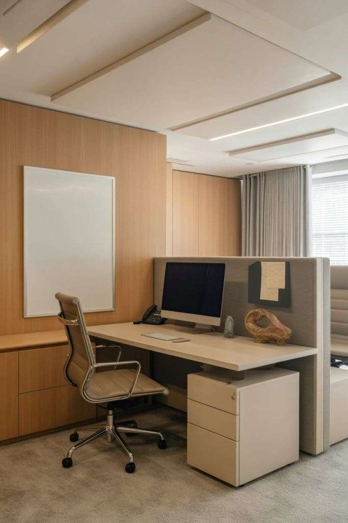 use a whiteboard to decorate your office at work