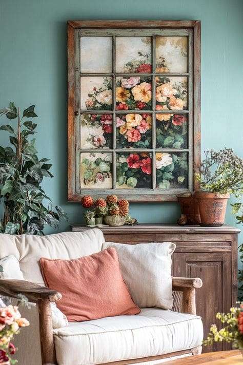 Architectural Salvage Pieces wall decor