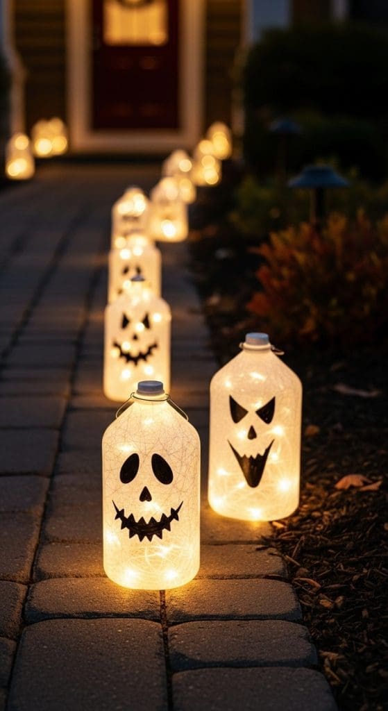 ghost milk jugs