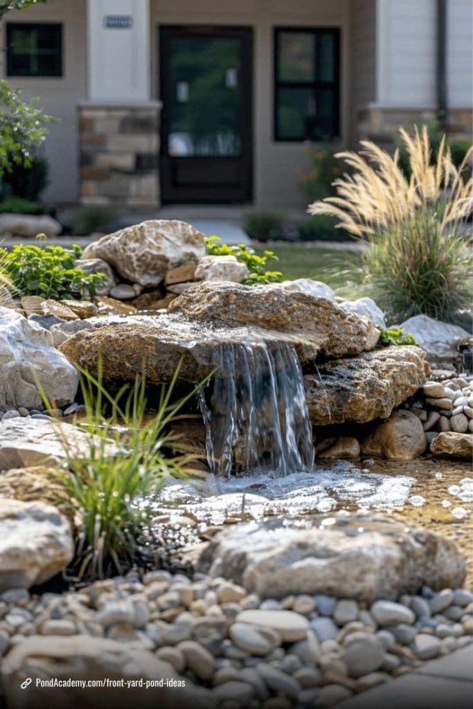 hidden Patio Pond Ideas