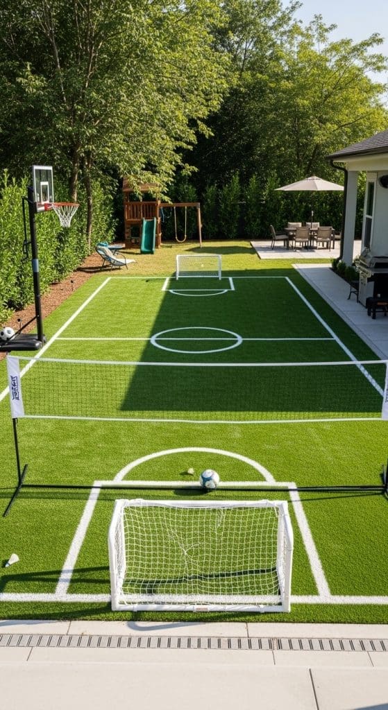 sports backyard