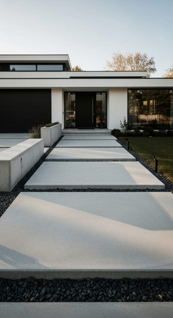 Oversized concrete slabs
