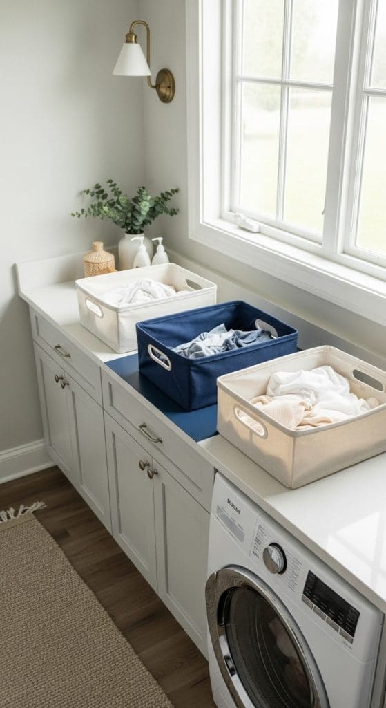 Sorting Countertop With Color Zones