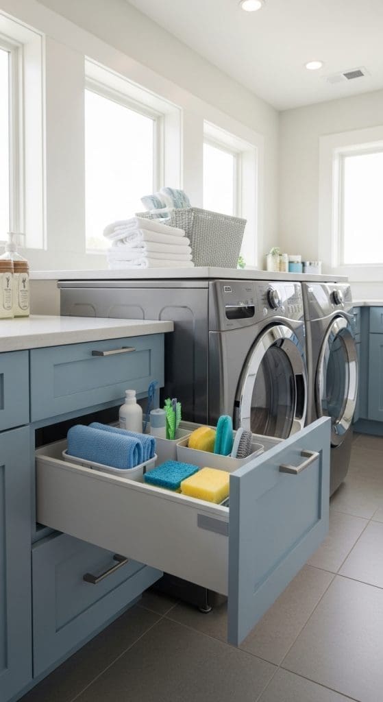 Cleaning Caddy Drawer for Frequently Used Products