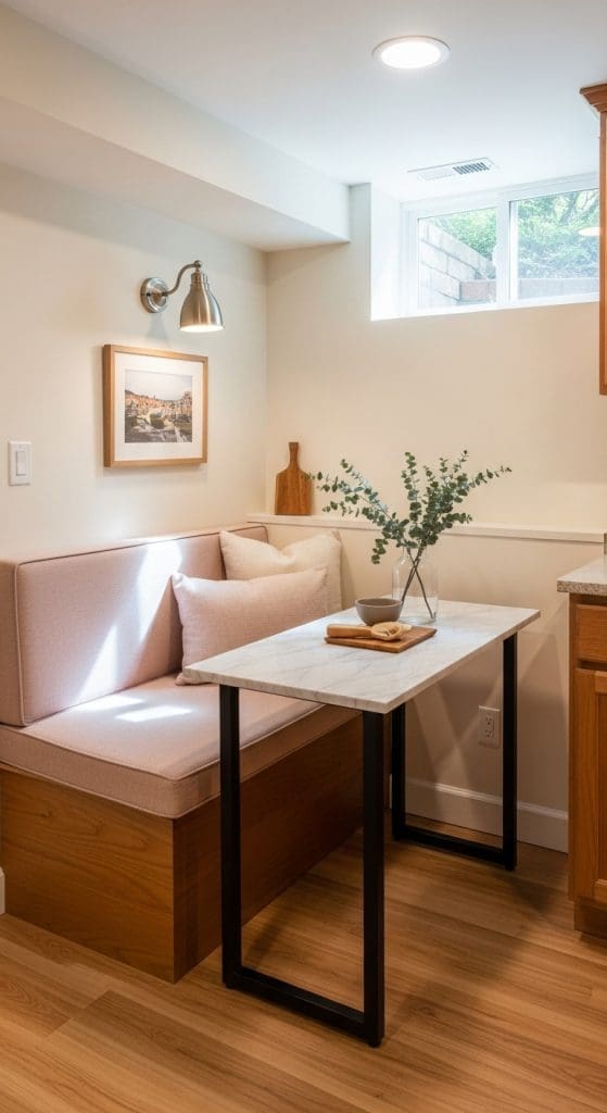 small dining table nook
