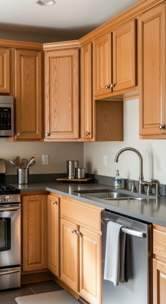 nickel kitchen hardware