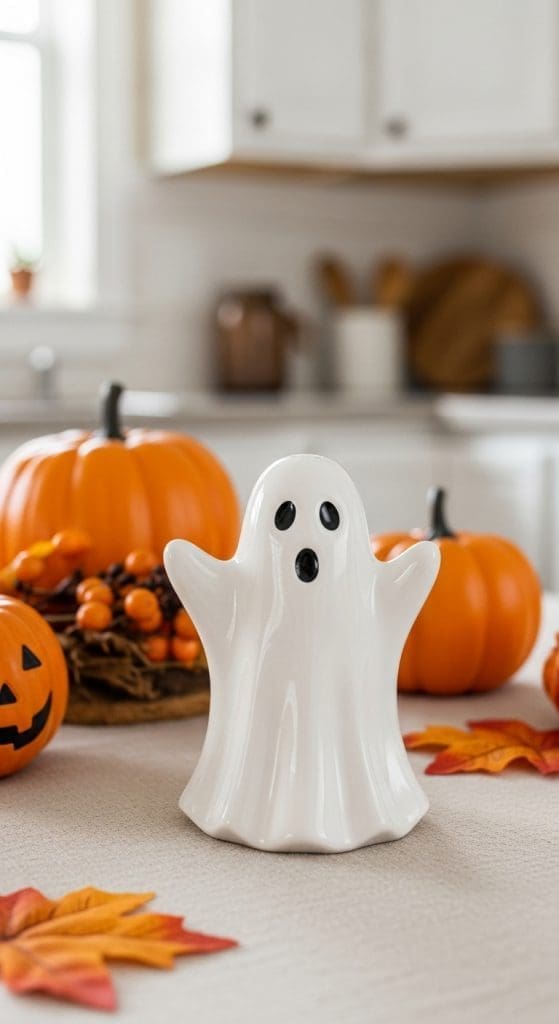 White Ghost salt shaker 