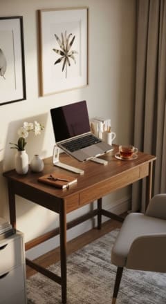 20 Small Desk Setup Ideas For An Organized Desk