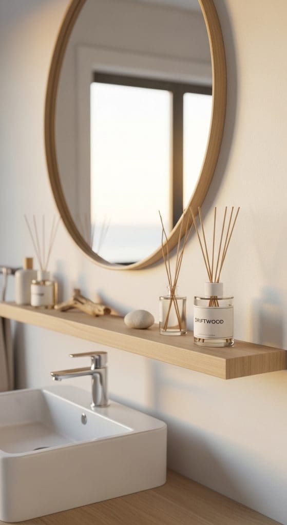 small coastal toilet diffuser