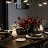 elegant halloween dining table decor