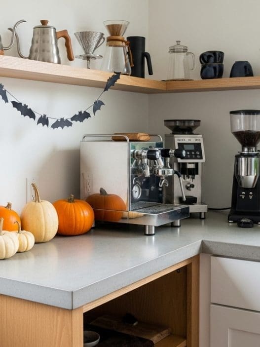 Simple Halloween Coffee Bar Ideas