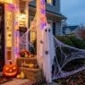 front door halloween decor